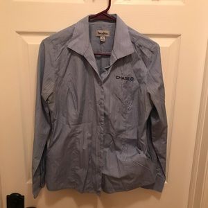 Chase Bank Apparel button down shirt